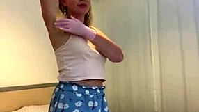 armpit fetish self depilation of rms