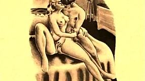 Vintage erotic drawings