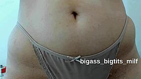 spit on belly button and finger it slowly