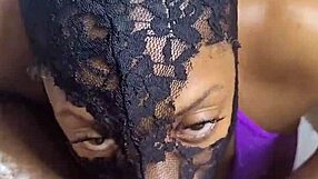 Masked Lalola Klitz Is A Deep Throat Specialist