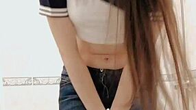 Pissing girl i really want to pee i undress and pee in the bath right through my panties and then i squeeze them into your mouth