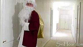 step dad climbs down chimney to find stepdaughter