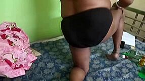 Indian Bengali Housewife Farts Loudly With Big Black Anus