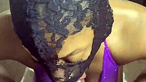 Masked Lalola Klitz Is A Deep Throat Specialist