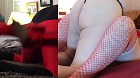 Granny Carmens Superhero Classic Cosplay Cock Fucking Extravaganza
