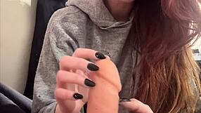 Artemisia Love Smokes And Plays With Dildo