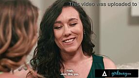 girlsway milf charlie forde reveals she likes sinn sage and turns neighbor rivalry into romantic sex