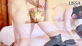 She catches a burglar and her punishment is milk
