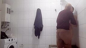 The boyfriend came into the shower with his clothes on and fucked her oral vaginal pussy sucked