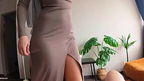 step mom with big round ass accidentally caught my morning boner