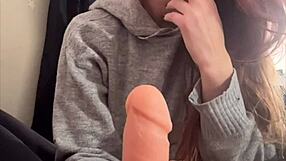 Artemisia Love Smokes And Plays With Dildo