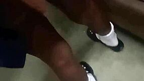 black skinny schoolgirl sucks stepdaddies cock