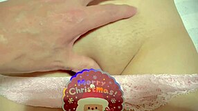 christmas present a virgin pussy to show for the first time