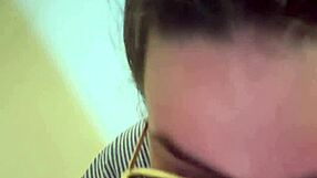 Cum all over my sunglasses right now