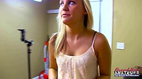 blonde hotties suck pussies and ride cock