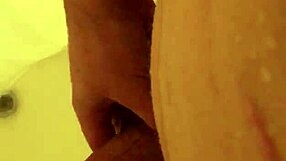 jerking off in the hot shower warm cock balls