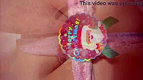 christmas present a virgin pussy to show for the first time