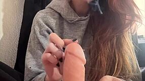 Artemisia Love Smokes And Plays With Dildo