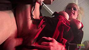 brunette milf revives blonde for group
