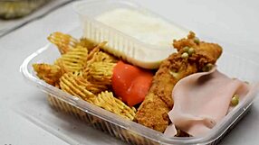 People Eat Food In Public At Balcarce Diner