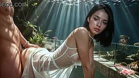 I fucked my sweet 18-year-old ex in her tight wet pussy right in the middle of the oceanarium ai