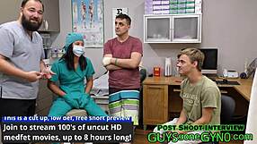 franks ticklish physical exam with nurse