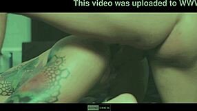 Damon sinners performs hardcore anal on the dutch slut. Double cumshot excites her greatly.