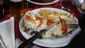 People Eat Food In Public At Balcarce Diner