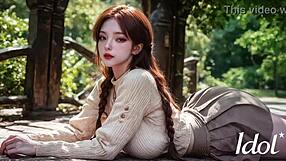 Oh im going to cum soon virgin wet korean pussy rubs against my cock and it gets hard ai