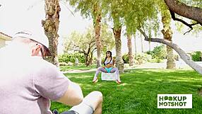 bts - jena larose gets all the attention focused on her pussy