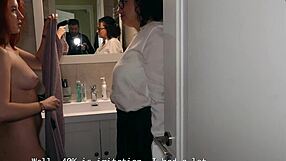 crystal white shower scene after casting part 2
