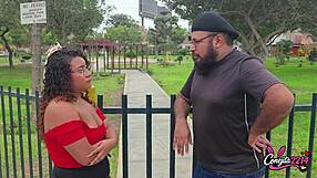 curvy neighbor gets comfort and attention