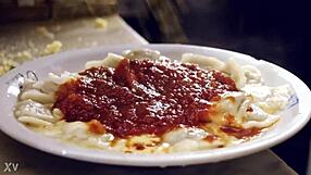 People Eat Food In Public At Balcarce Diner