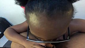 Nerd In Glasses Sucks Cock Straight For Five Minutes