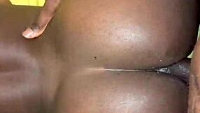 big ass ebony babe pounded hard doggystyle pov