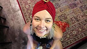 Sex with my beautiful Muslim white ass stepmother
