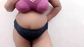 indian college girl shows her big natural tits in softcore solo