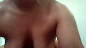 Latina masturbates alone until creampie