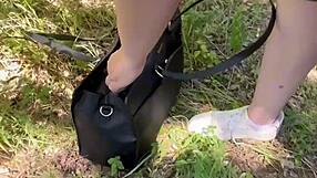 Public disgrace bdsm session w tools from hardware store