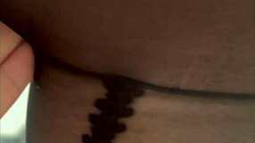 amateur mexican couple has real sex in stockings
