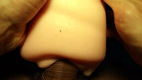 Deepthroat gently sucks my hard shaft and drinks all the cum