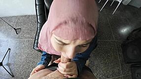 Arab Hijab Woman Fucked In Tight Pussy And Creampied
