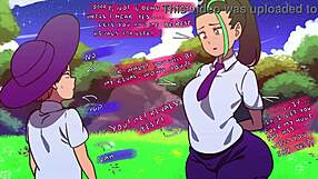D-art animation shows a juicy deal with big ass cartoon