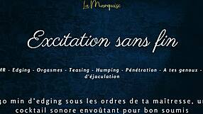 Excitation sans fin - french audio edging femdom joi