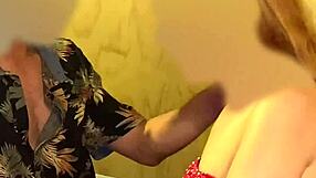 My boyfriend surprises me with a big-cock chocolate and we end up in an interracial threesome