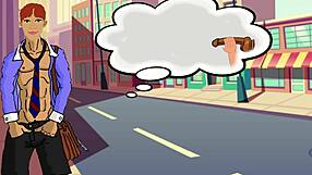 young boy dreaming of gay cartoon