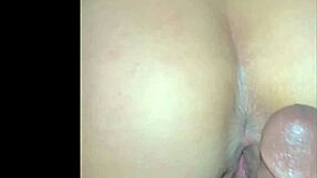 Very hot interracial sex scenes with a giant Cuban cowgirl with a huge behind