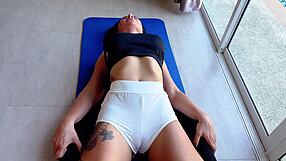 Morning yoga stretch turns into early session part one