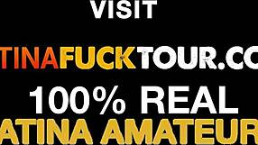 teaching my small tits latina stepbae a hardcore face fuck and anal lesson