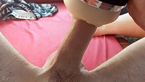Snitschko uses fleshlight for solo play